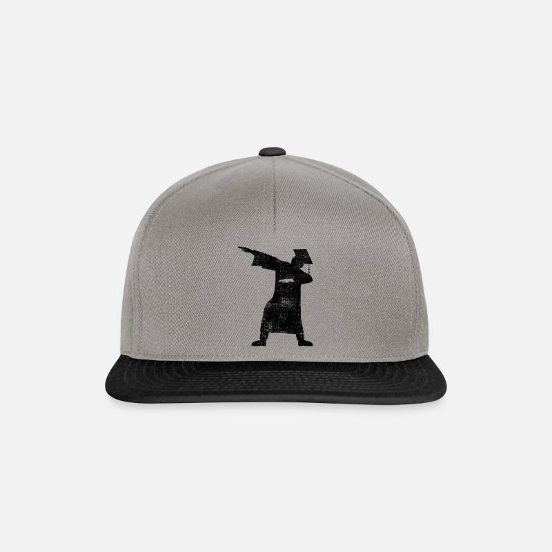 Doktor Abschluss Master Bachelor - Snapback Cap - Graphit/Schwarz