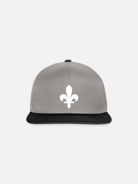 Bosna Ljiljan - Snapback Cap - Graphit/Schwarz