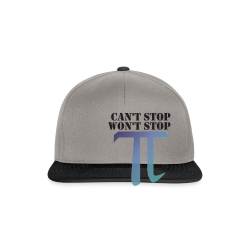 Pi Day Cant Stop Wont Stop Shirt Hell - Snapback Cap