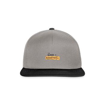 Gift basketball basketball funny sport passion - Snapback Cap - graphite/black - Front