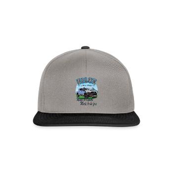 Hilux Erkunden - Snapback Cap - Graphit/Schwarz - Vorne