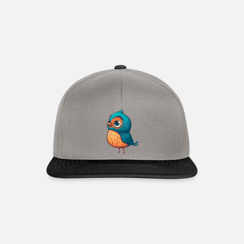 Birdi der Vogel - Snapback Cap - Graphit/Schwarz