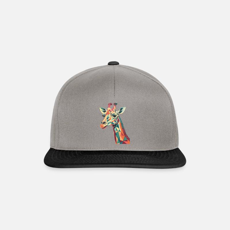 GeoGiraffe - Snapback Cap - graphite/black