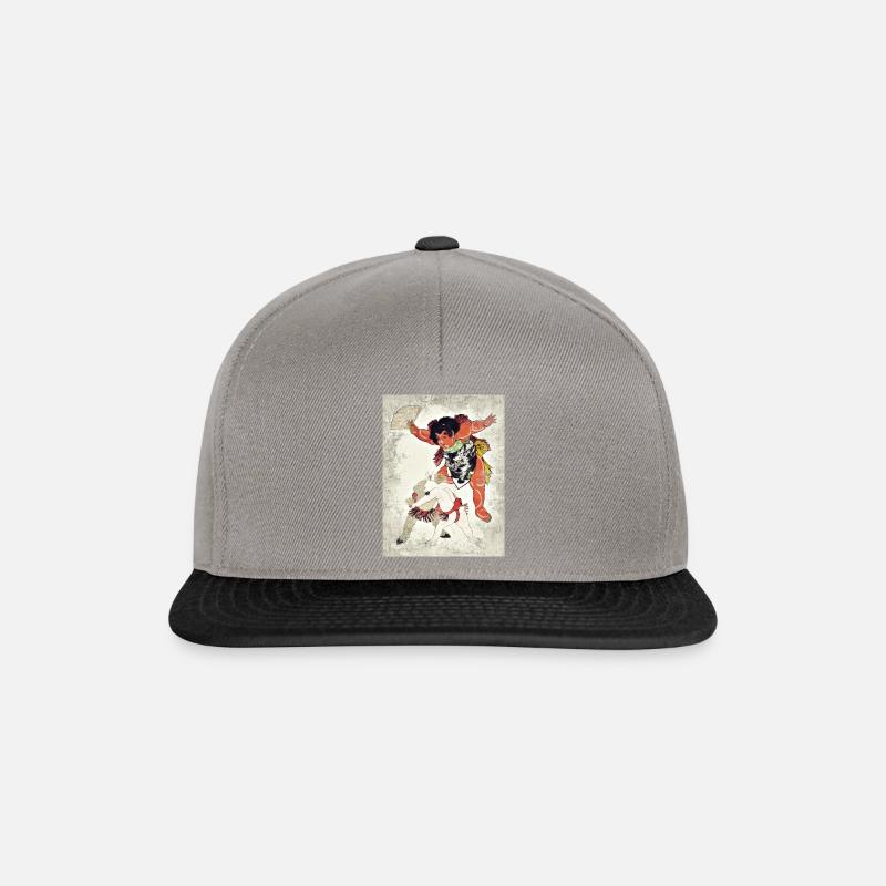 25619019 - Snapback Cap - Graphit/Schwarz