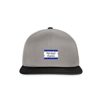 mg matala - Casquette snapback - gris graphite/noir - Devant