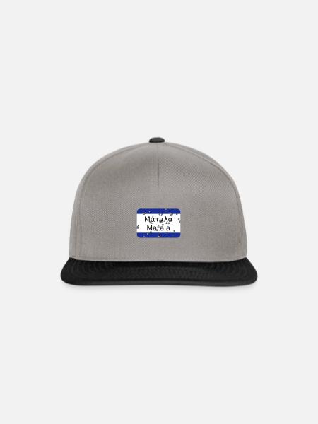 mg matala - Snapback Cap - Graphit/Schwarz