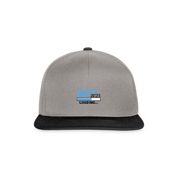 Großer Bruder 2025 loading, 2025 Großer Bruder - Snapback Cap - Graphit/Schwarz - Vorne