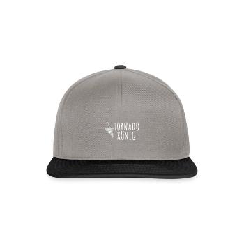Tornado entzünden Mallorca Bier - Snapback Cap - Graphit/Schwarz - Vorne