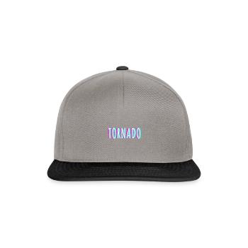 Tornado entzünden Mallorca Bier - Snapback Cap - Graphit/Schwarz - Vorne