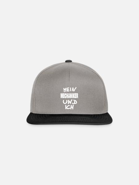 Mechaniker - Snapback Cap - Graphit/Schwarz