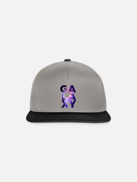 GALAXY Design ! - Snapback Cap - Graphit/Schwarz
