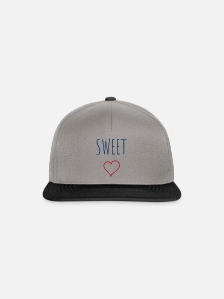 Schatz - Snapback Cap - Graphit/Schwarz