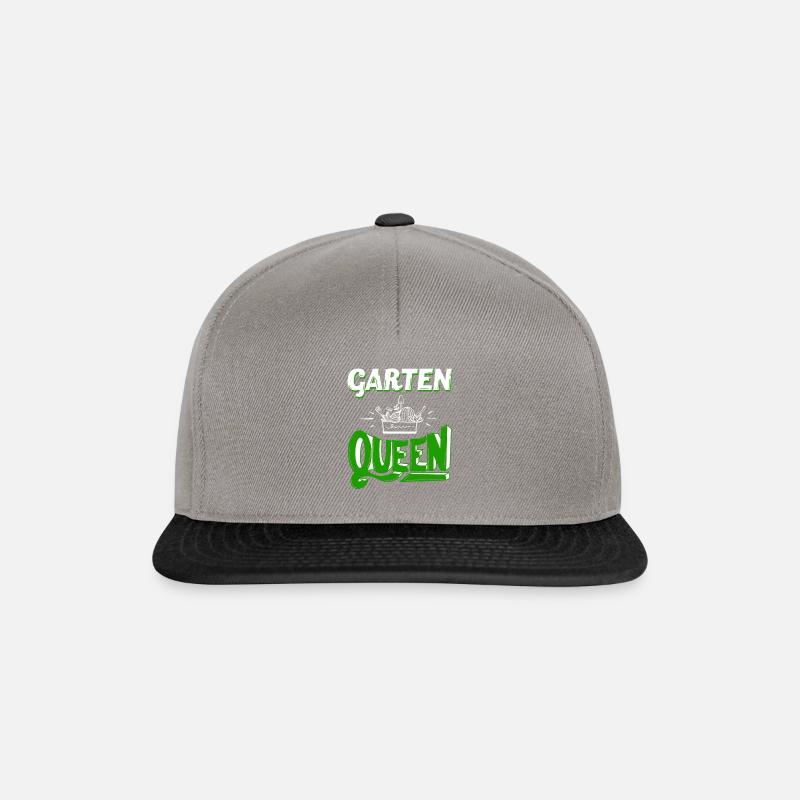 Gärtner Gartenfreunde Hobbygärtner Gartenarbeit - Snapback Cap - Graphit/Schwarz