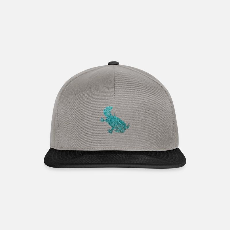 Schnabeltier - Snapback Cap - Graphit/Schwarz