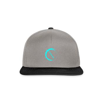 clarinette - Casquette snapback - gris graphite/noir - Devant