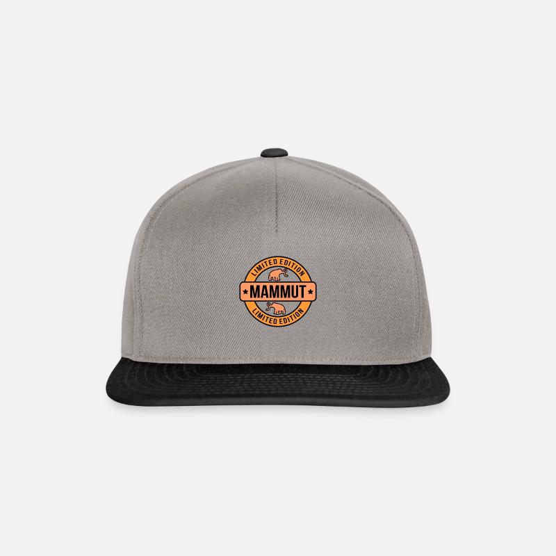 Mammut - Snapback Cap - Graphit/Schwarz
