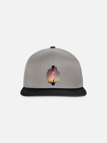 Der Sternenhimmel - Snapback Cap - Graphit/Schwarz