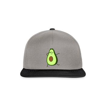 Avocat Dabbing (a) - Casquette snapback - gris graphite/noir - Devant