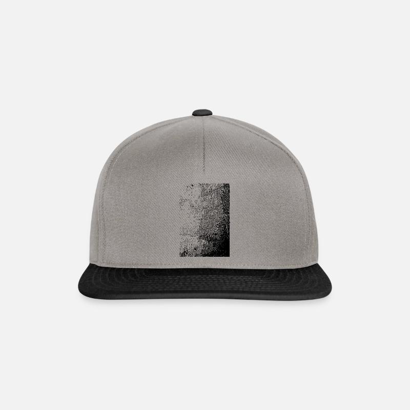 Abstraktes Design - Snapback Cap - Graphit/Schwarz