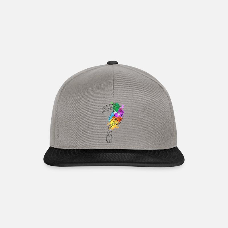 Tukan Special Design - Geschenk - Snapback Cap - Graphit/Schwarz
