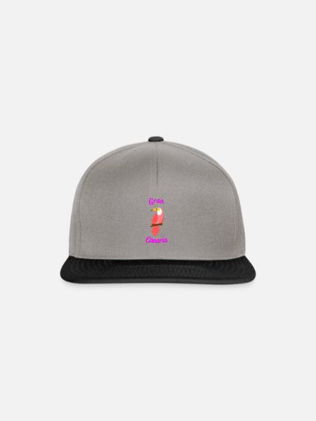 Gran Canaria - Snapback Cap - Graphit/Schwarz