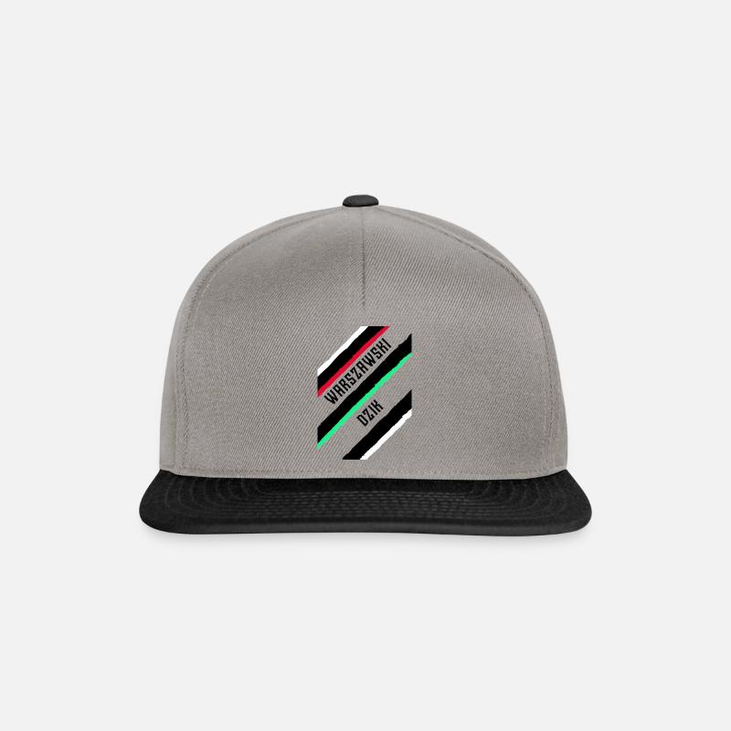 WARSCHAU-BOIL - Snapback Cap - Graphit/Schwarz