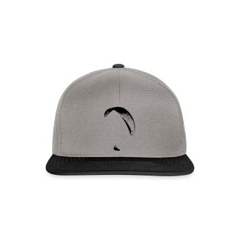 Paraglider - Snapback Cap - Graphit/Schwarz - Vorne