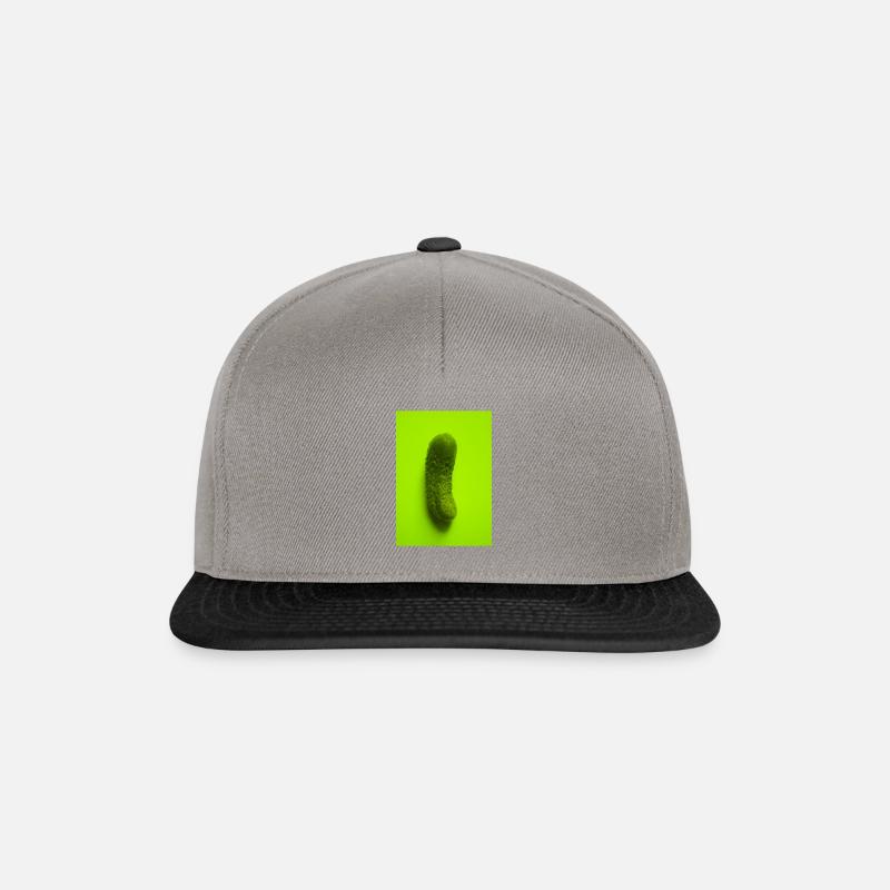 concombre - Casquette snapback - gris graphite/noir