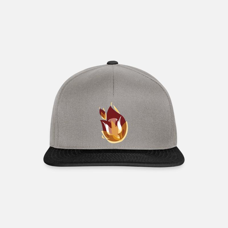 esprit Saint - Casquette snapback - gris graphite/noir