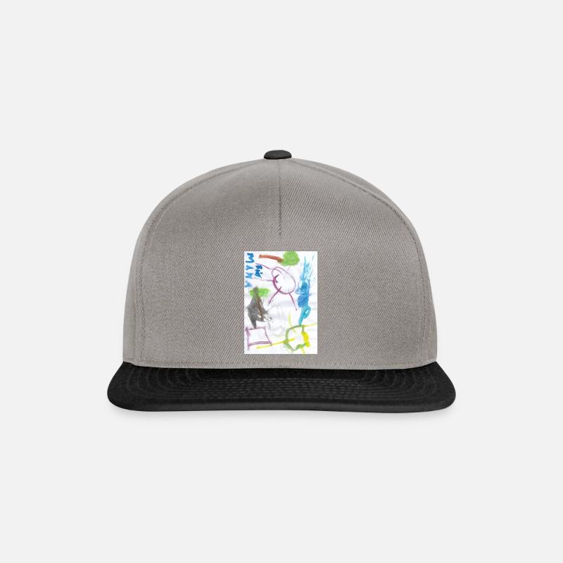 Kinderbild SE - Snapback Cap - Graphit/Schwarz
