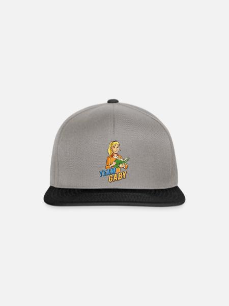 TKKG Team Gaby Glockner - Snapback Cap - Graphit/Schwarz
