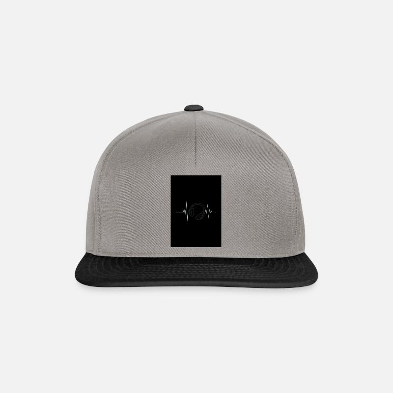 Musik - Snapback Cap - Graphit/Schwarz