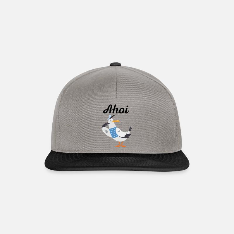 Ahoi - Snapback Cap - Graphit/Schwarz