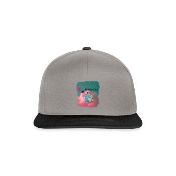 Bubble Cay Astronaut - Snapback Cap - Graphit/Schwarz - Vorne