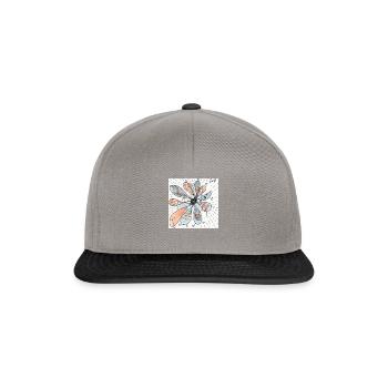 Confusion 12 - Casquette snapback - gris graphite/noir - Devant
