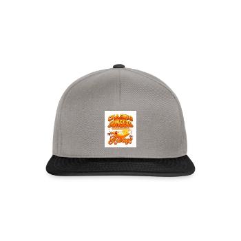 Chasing Sunsets – Retro Aesthetics - Snapback Cap - graphite/black - Front