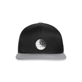 Golf - Snapback Cap - Schwarz/Grau - Vorne