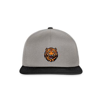 Tiger 1 - Snapback Cap - Graphit/Schwarz - Vorne