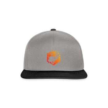 Plongeur Plongée sous-marine Scuba Diver Hommes - Casquette snapback - gris graphite/noir - Devant