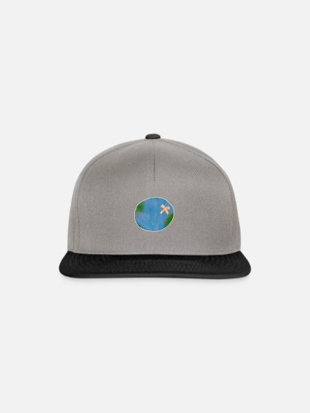 Klimaschutz naturschutz - Snapback Cap - Graphit/Schwarz