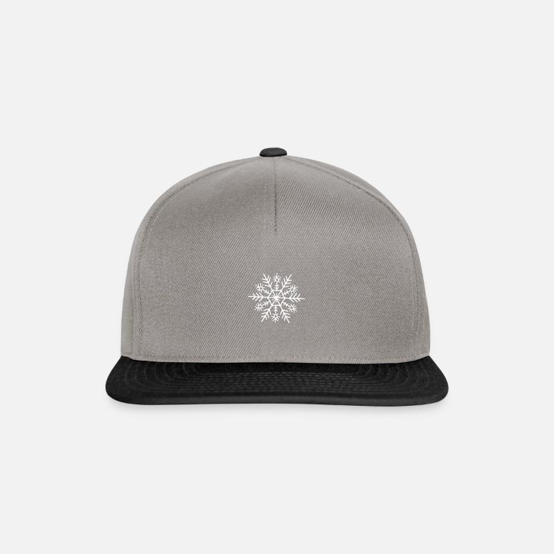 snowflake - Snapback Cap - graphite/black