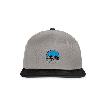Ciel étoilé - Casquette snapback - gris graphite/noir - Devant