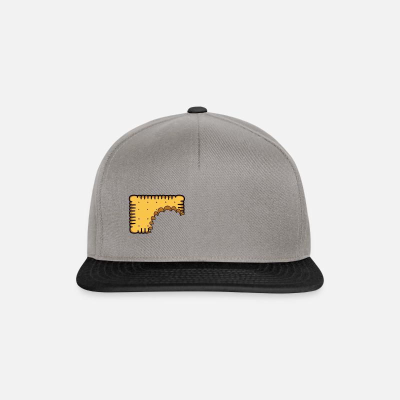 Keks!!! - Snapback Cap - Graphit/Schwarz