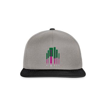 Mangold - Snapback Cap - Graphit/Schwarz - Vorne