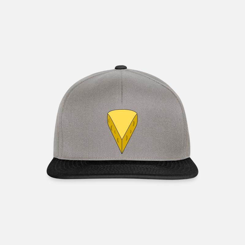 fromage - Casquette snapback - gris graphite/noir