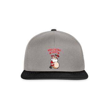 Noël Noël Père Noël Père Noël - Casquette snapback - gris graphite/noir - Devant