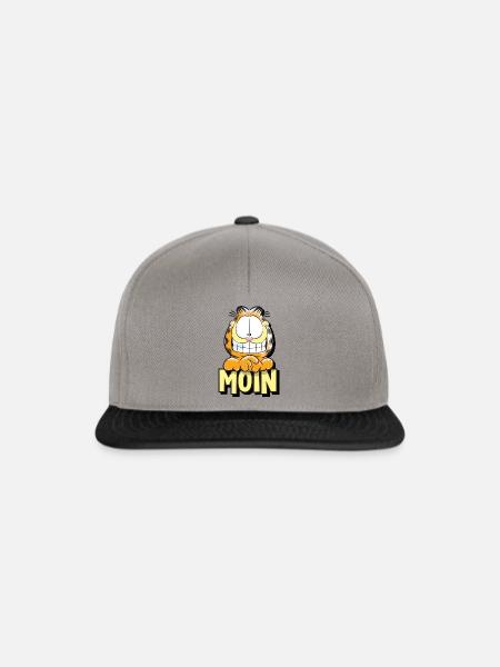Garfield Moin - Snapback Cap - Graphit/Schwarz