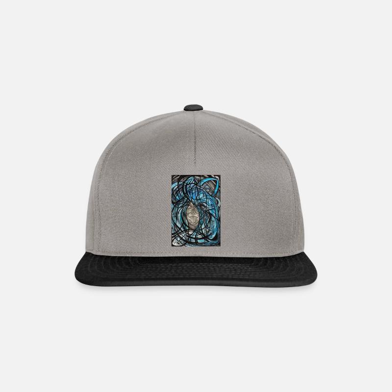 Graffiti Art - Snapback Cap - Graphit/Schwarz