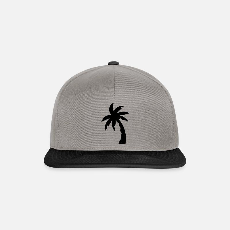 Palme - Snapback Cap - Graphit/Schwarz
