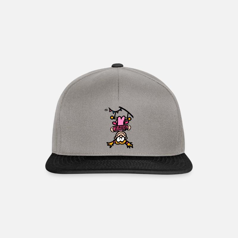 Circus - Snapback Cap - graphite/black